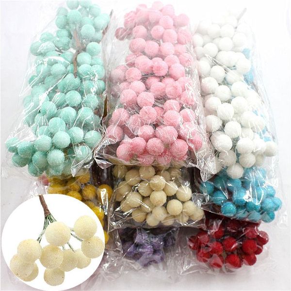 decorative flowers & wreaths 100pcs artificial foam berry gold silver red diy bouquet printing craft decoration for wedding party supplies
decorative flowers & wreaths 100pcs artificial foam berry gold silver red diy bouquet printing craft decoration for wedding party supplies