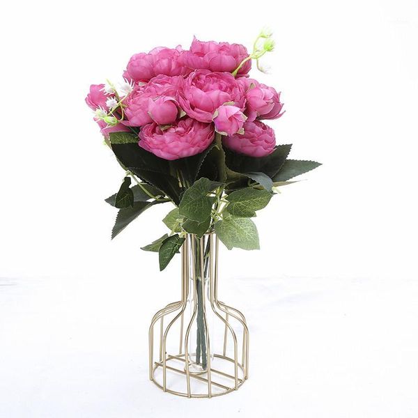 30cm rose pink silk bouquet artificial flowers and plants home decoration silk flores artificiales home decor artificial peonies1
30cm rose pink silk bouquet artificial flowers and plants home decoration silk flores artificiales home decor artificial peonies1