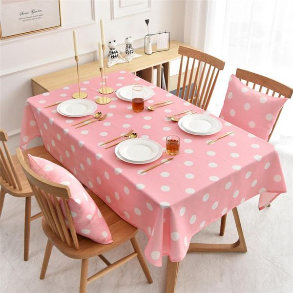 nordic simple modern table cloth fabric cotton and linen pink green polka dot patterns waterproof kitchen table cloth decor #30
nordic simple modern table cloth fabric cotton and linen pink green polka dot patterns waterproof kitchen table cloth decor #30