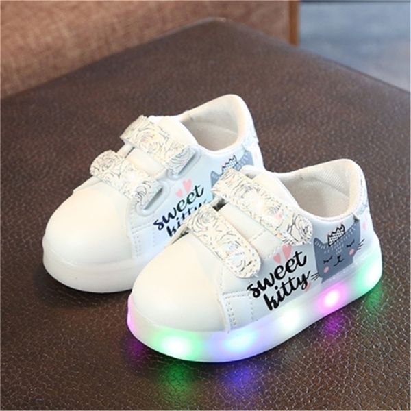 fashion kids sneakers cartoon cat children luminate with light up toddler baby girls shoes size 21-30 y201028, Black;red
fashion kids sneakers cartoon cat children luminate with light up toddler baby girls shoes size 21-30 y201028, Black;red