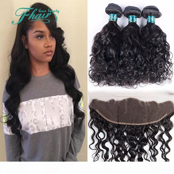 13x4 lace frontal with bundles,7a brazilian water wave hair bundles with frontal closure,8"-30"inch length hair dhl, Black
13x4 lace frontal with bundles,7a brazilian water wave hair bundles with frontal closure,8"-30"inch length hair dhl, Black