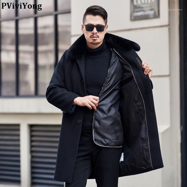 pviviyong 2019 new arrival winter wool trench coat men, thicked liner collar long jacket men parka cs207411, Black
pviviyong 2019 new arrival winter wool trench coat men, thicked liner collar long jacket men parka cs207411, Black