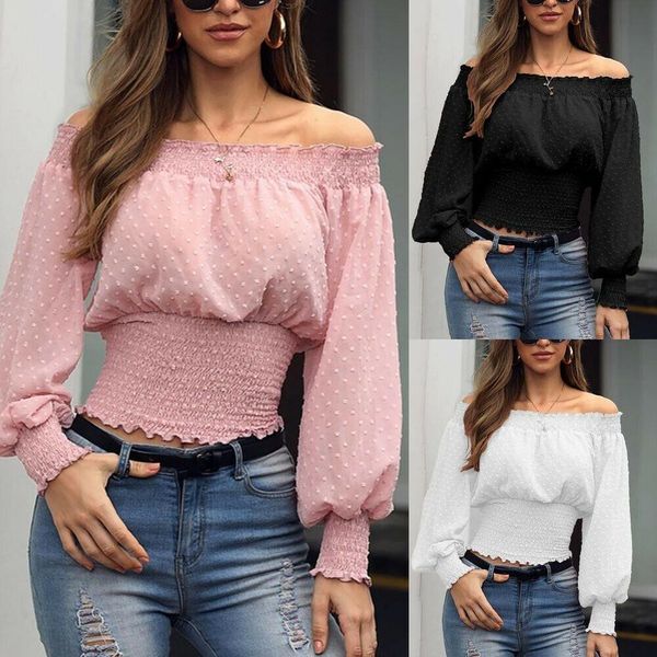 women off shoulder long sleeve tshirt spring ladies bardot loose t shirt autumn plus size 2xl, White
women off shoulder long sleeve tshirt spring ladies bardot loose t shirt autumn plus size 2xl, White