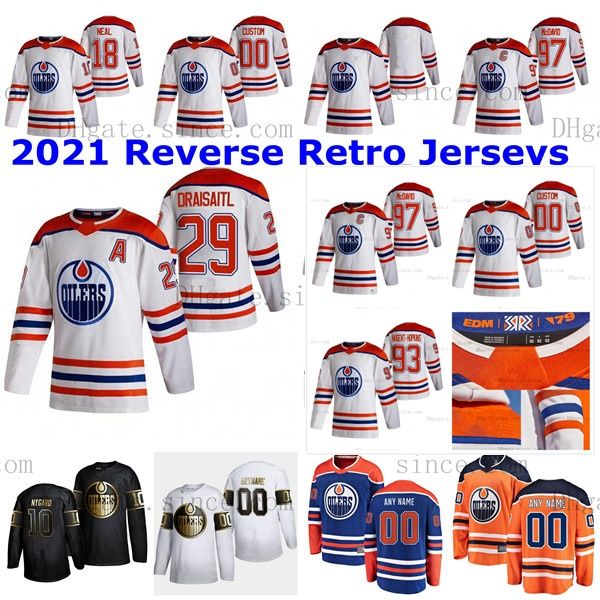 2021 edmonton oilers connor mcdavid leon draisaitl ryan nugent-hopkins gretzky nurse kassian barrie home away reverse retro hockey jersey, Black;red
2021 edmonton oilers connor mcdavid leon draisaitl ryan nugent-hopkins gretzky nurse kassian barrie home away reverse retro hockey jersey, Black;red