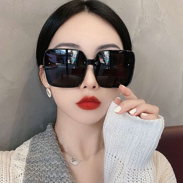 polarized net red personality square black sunglasses women's big face thin anti ultraviolet sunglasses street p trendsetter glasses, White;black
polarized net red personality square black sunglasses women's big face thin anti ultraviolet sunglasses street p trendsetter glasses, White;black