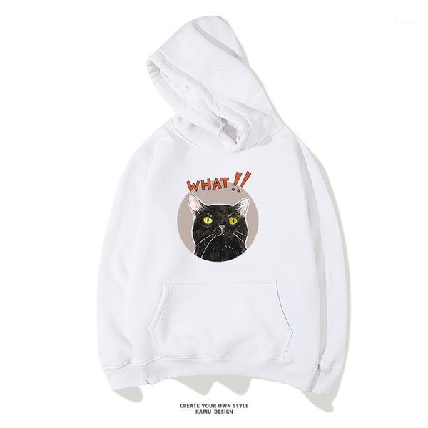 men's hoodies & sweatshirts cartoon men hoodie 2021 autumn hip hop streetwear pullover mens lovely cat male casual clothes1, Black
men's hoodies & sweatshirts cartoon men hoodie 2021 autumn hip hop streetwear pullover mens lovely cat male casual clothes1, Black