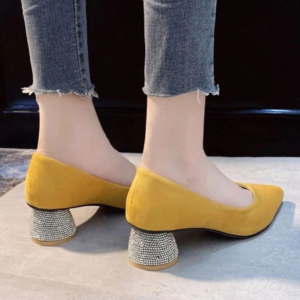 ol office lady shoes pointed toe pumps crystal heels dress shoes faux suede boat woman rhinestone pump zapatos mujer 8123n #qs5x, Black
ol office lady shoes pointed toe pumps crystal heels dress shoes faux suede boat woman rhinestone pump zapatos mujer 8123n #qs5x, Black