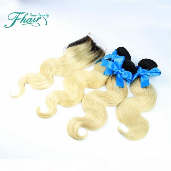 9a ombre 1b 613 hair with closure brazilian human hair body wave ombre hair bundles with lace closure 4x4 part, Black
9a ombre 1b 613 hair with closure brazilian human hair body wave ombre hair bundles with lace closure 4x4 part, Black