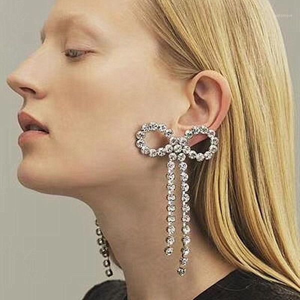 shiny rhinestone bowknot charms dangle earrings for women fashion jewelry wedding bridal earrings boutique jewelry1, Silver
shiny rhinestone bowknot charms dangle earrings for women fashion jewelry wedding bridal earrings boutique jewelry1, Silver