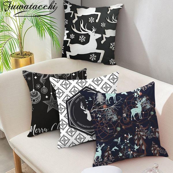 cushion/decorative pillow fuwatacchi christmas day cushion cover santa deer tree printed throw pillows home sofa bedroom black decorative pi
cushion/decorative pillow fuwatacchi christmas day cushion cover santa deer tree printed throw pillows home sofa bedroom black decorative pi