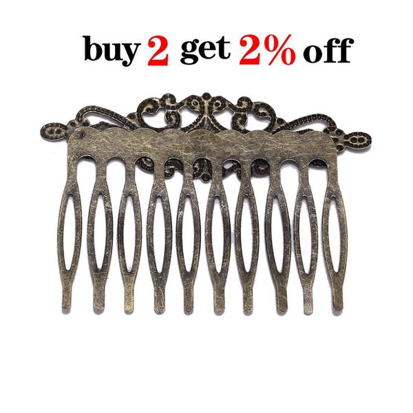 5 шт. 52 * 56 мм бронзовые зубы металлические волосы гребня ювелирные изделия изготовления шпильков выводы волос клипы аксессуары женщины ша
5 шт. 52 * 56 мм бронзовые зубы металлические волосы гребня ювелирные изделия изготовления шпильков выводы волос клипы аксессуары женщины ша
