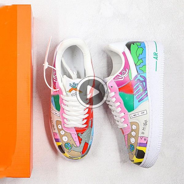g5g7f 2020 og illustrator ruohan wang 1 1s low painted illustration graffiti cz3990-900 skateboard sports board shoes sports shoes men women, Black
g5g7f 2020 og illustrator ruohan wang 1 1s low painted illustration graffiti cz3990-900 skateboard sports board shoes sports shoes men women, Black