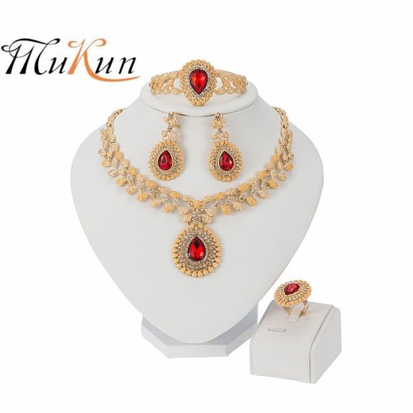 mukun dubai fashion jewelry sets water drop shaped necklace bracelet earrings ring wedding jewelry party luxury set, Silver
mukun dubai fashion jewelry sets water drop shaped necklace bracelet earrings ring wedding jewelry party luxury set, Silver