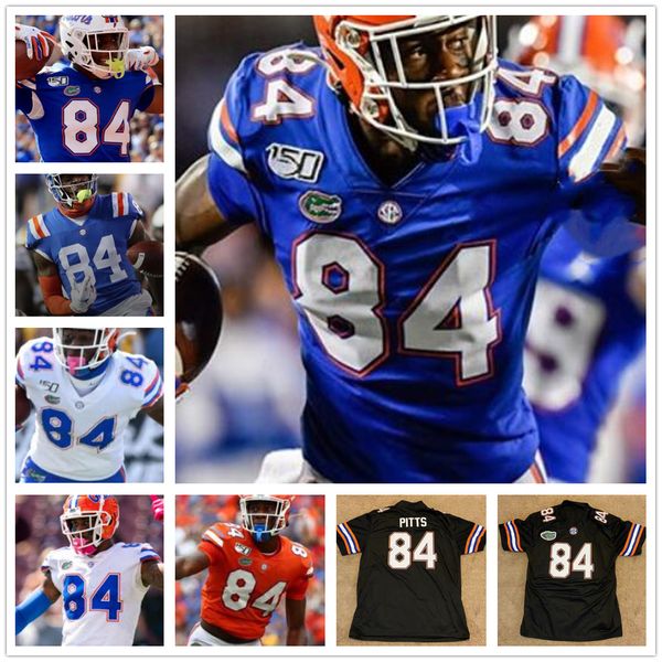 ncaa florida gators 84 kyle pitts black football stitched jersey women men youth jerseys blue orange white high quality
ncaa florida gators 84 kyle pitts black football stitched jersey women men youth jerseys blue orange white high quality