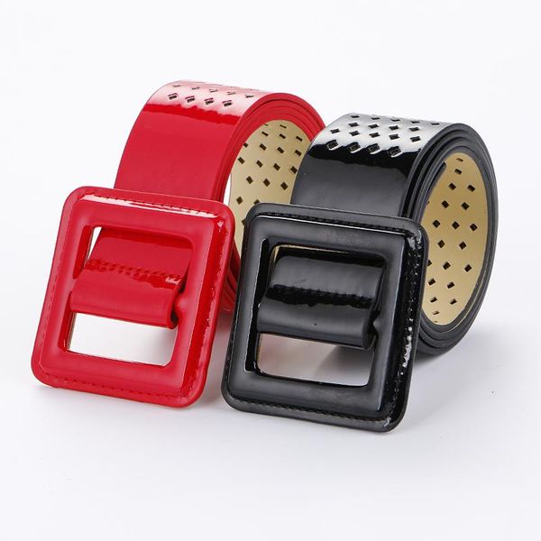 big square buckle belts women fashion wide black leather belt woman many drilling jeans female straps ceinture femme wmtpfi, Black;brown
big square buckle belts women fashion wide black leather belt woman many drilling jeans female straps ceinture femme wmtpfi, Black;brown