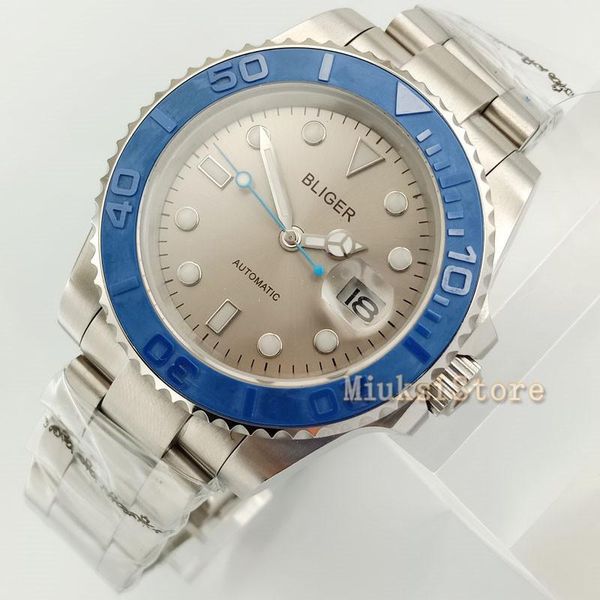 wristwatches 40mm masculino luminous automatic marque bracelet montre sport relogio luxe hommes date horloge montres blue, Slivery;brown
wristwatches 40mm masculino luminous automatic marque bracelet montre sport relogio luxe hommes date horloge montres blue, Slivery;brown