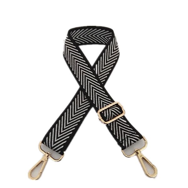 nylon shoulder strap for crossbody women wide straps bag color stripes handles adjustable strap accessories, Black
nylon shoulder strap for crossbody women wide straps bag color stripes handles adjustable strap accessories, Black
