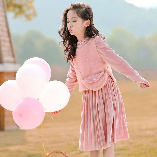 piece girls' drs two new plush autumn winter children's princs skirt foreign sle little girl, Red;yellow
piece girls' drs two new plush autumn winter children's princs skirt foreign sle little girl, Red;yellow