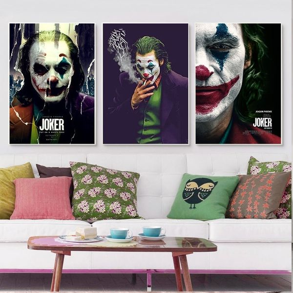 dc comics джокер кино плакаты печатает joaquin phoenix портретный маслом живопись на холсте настенные картины для гостиной домашний декор
dc comics джокер кино плакаты печатает joaquin phoenix портретный маслом живопись на холсте настенные картины для гостиной домашний декор