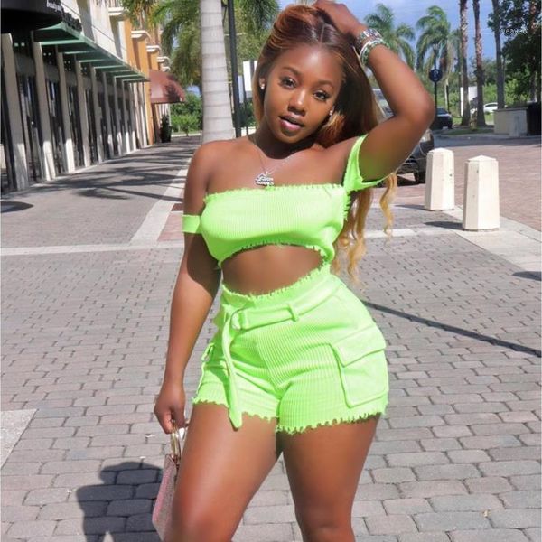 bkld 2020 party club two piece set solid bodycon 2 piece set women off shoulder crop and shorts summer women neon sets1, White
bkld 2020 party club two piece set solid bodycon 2 piece set women off shoulder crop and shorts summer women neon sets1, White