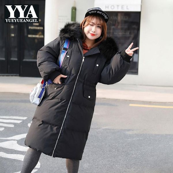 plus size 4xl women parka 2019 new winter warm hooded down jacket female fashion solid color long sleeve zip long overcoat women1, Black
plus size 4xl women parka 2019 new winter warm hooded down jacket female fashion solid color long sleeve zip long overcoat women1, Black