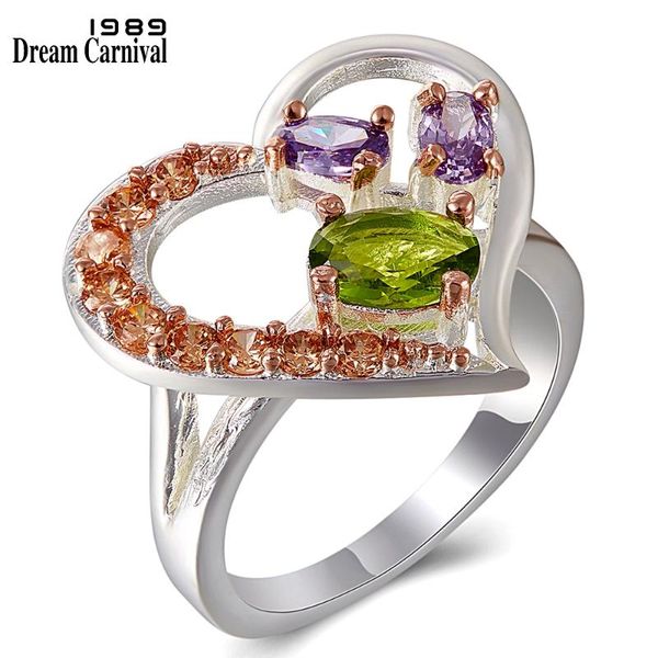 dreamcarnival 1989 women love hearts wedding rings colorful zircon party must have gift jewelry brand unique wa11707, Golden;silver
dreamcarnival 1989 women love hearts wedding rings colorful zircon party must have gift jewelry brand unique wa11707, Golden;silver