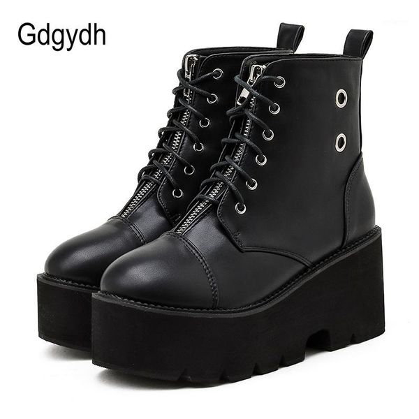 gdgydh black punk rivets platform boots women lace up fashion zipper chunky heel shoes for model party 2020 autumn drop shipping1
gdgydh black punk rivets platform boots women lace up fashion zipper chunky heel shoes for model party 2020 autumn drop shipping1