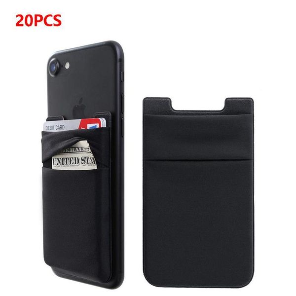 20pcs adhesive sticker double pocket cell phone stick on card wallet stretchy lycra credit cards id card holder pouch sl jlljgc
20pcs adhesive sticker double pocket cell phone stick on card wallet stretchy lycra credit cards id card holder pouch sl jlljgc