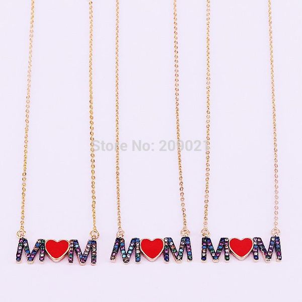 8pcs new design micro pave rainbow cz zirconia and red enamel heart pendant necklace, for women fashion jewelry, Silver
8pcs new design micro pave rainbow cz zirconia and red enamel heart pendant necklace, for women fashion jewelry, Silver