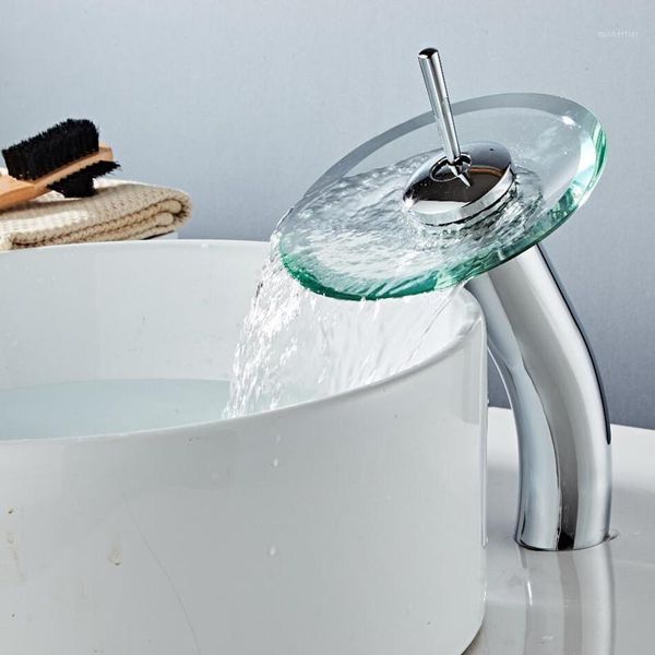 bathroom sink faucets solid brass waterfall basin mixer tap faucet chrome polished tall & cold faucet1
bathroom sink faucets solid brass waterfall basin mixer tap faucet chrome polished tall & cold faucet1