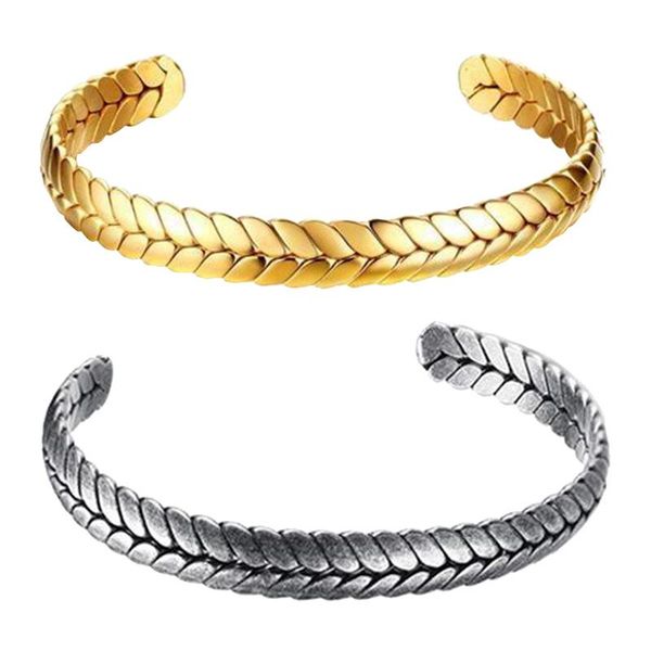 bangle stainless steel friend sister gift for women teen girls with wheat ear pattern design, Black
bangle stainless steel friend sister gift for women teen girls with wheat ear pattern design, Black