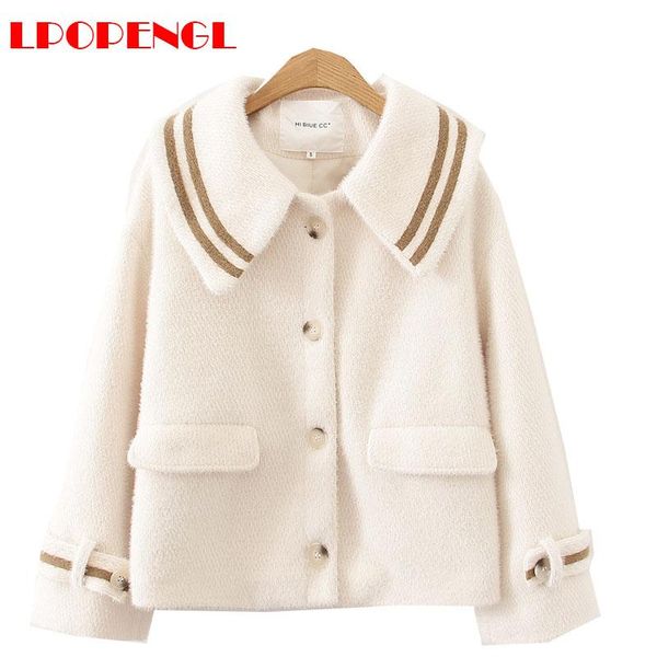 autumn winter short jacket 2020 ladies solid color fashion all-match lapel sweet style long-sleeved fashion all-match, Black;brown
autumn winter short jacket 2020 ladies solid color fashion all-match lapel sweet style long-sleeved fashion all-match, Black;brown