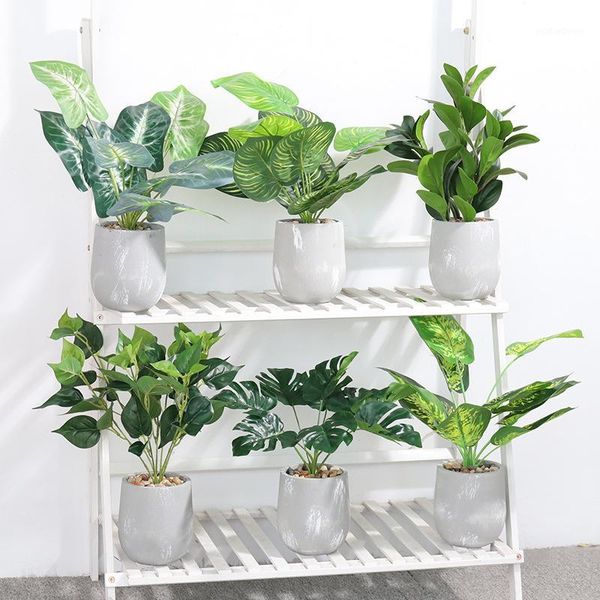 decorative flowers & wreaths artificial plants bonsai small tree pot fake monstera potted ornaments for home decoration el garden decor pot1
decorative flowers & wreaths artificial plants bonsai small tree pot fake monstera potted ornaments for home decoration el garden decor pot1