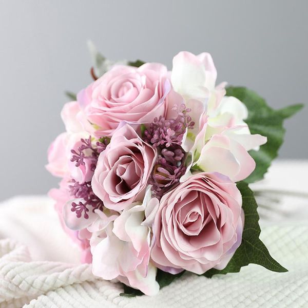 chencheng 30 cm artificial flowers silk hydrangea rose fake flower bridal bouquet wedding christmas home decor gift
chencheng 30 cm artificial flowers silk hydrangea rose fake flower bridal bouquet wedding christmas home decor gift