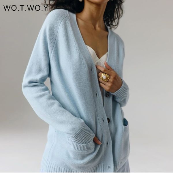 wotwoy single breasted cashmere cropped cardigans women knitted losse v-neck sweaters women solid casual cardigans female 201030, White
wotwoy single breasted cashmere cropped cardigans women knitted losse v-neck sweaters women solid casual cardigans female 201030, White