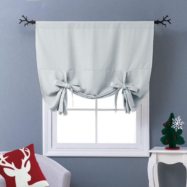nicetown 1pc tie up shade rod pocket blackout curtain modern solid european and american style for kitchen small window
nicetown 1pc tie up shade rod pocket blackout curtain modern solid european and american style for kitchen small window