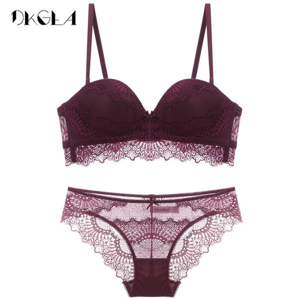 new non-slip half cup bra set white embroidery women lingerie set a b c cup brassiere thick cotton bra underwear set lace c1212, Black;white
new non-slip half cup bra set white embroidery women lingerie set a b c cup brassiere thick cotton bra underwear set lace c1212, Black;white