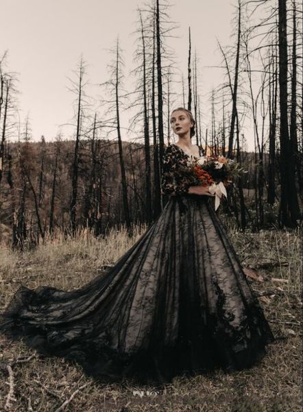 2023 wedding dresses a line formal bridal gowns gothic black v neck illusion lace appliques tulle illusion backless sweep train plus size 3/, White
2023 wedding dresses a line formal bridal gowns gothic black v neck illusion lace appliques tulle illusion backless sweep train plus size 3/, White