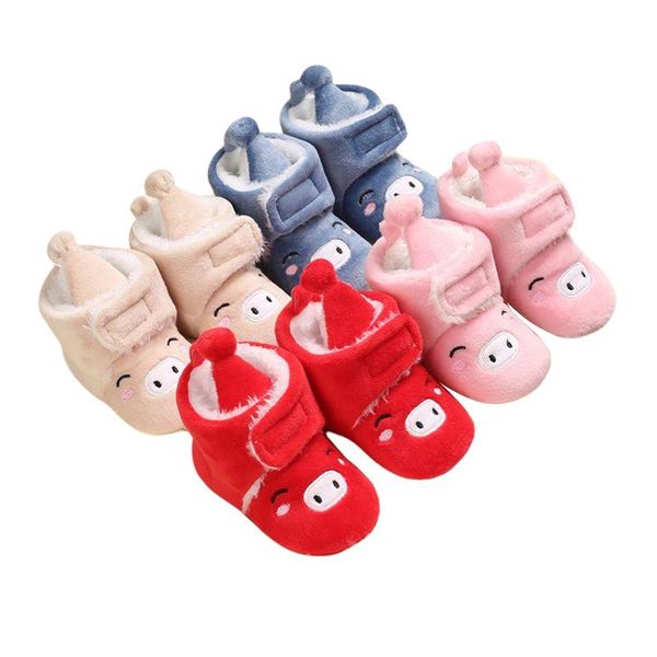 baby cozy booties, cute piggy fur lined slippers soft sole toddle first walkers shoes with non-slip bottom
baby cozy booties, cute piggy fur lined slippers soft sole toddle first walkers shoes with non-slip bottom
