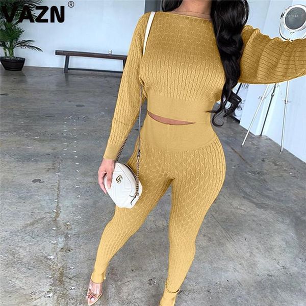 vazn 2020 autumn winter high-end knit outfits energy young sweet solid full sleeve group long pants slim women 2 piece set1, Gray
vazn 2020 autumn winter high-end knit outfits energy young sweet solid full sleeve group long pants slim women 2 piece set1, Gray