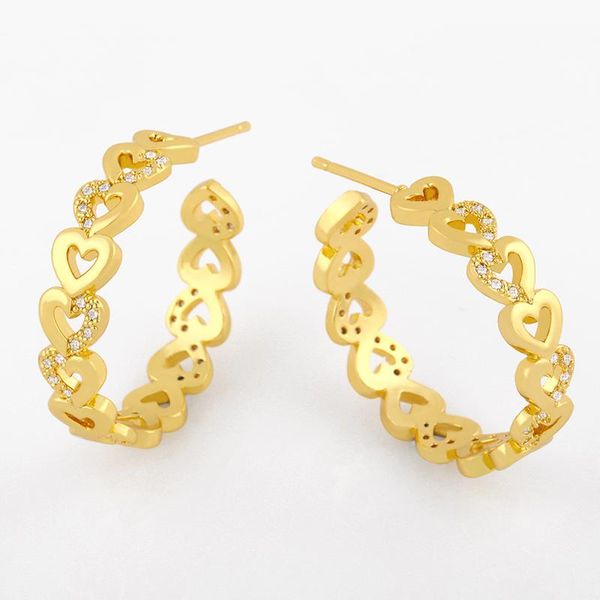 hoop & huggie flola crystal heart earrings for women gold round circle star cz zirconia geometric statement jewelry ersu90, Golden;silver
hoop & huggie flola crystal heart earrings for women gold round circle star cz zirconia geometric statement jewelry ersu90, Golden;silver