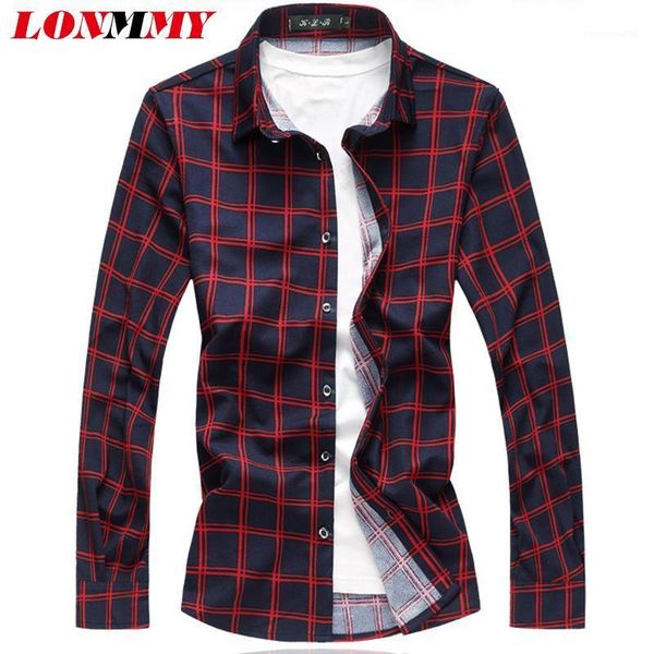lonmmy 5xl 6xl 7xl long sleeve dress shirt mens cotton+fiber plaid shirts men casual brand-clothing fashion 2021 spring autumn1, White;black
lonmmy 5xl 6xl 7xl long sleeve dress shirt mens cotton+fiber plaid shirts men casual brand-clothing fashion 2021 spring autumn1, White;black