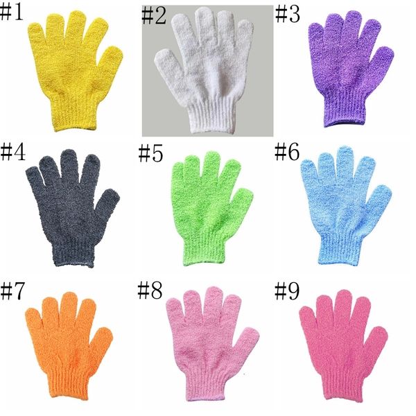 five finger spa shower gloves body massage cleaning scrubber candy bath towel 9 colors bt683
five finger spa shower gloves body massage cleaning scrubber candy bath towel 9 colors bt683