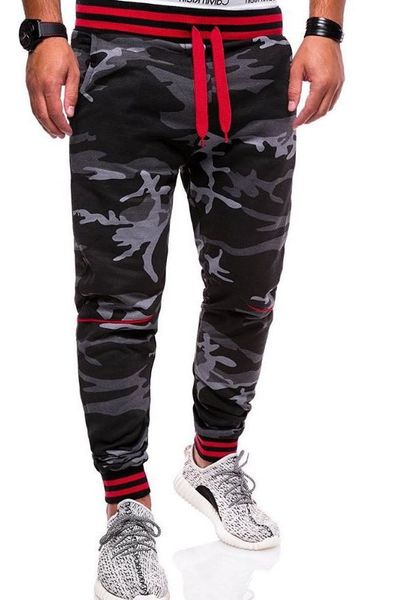 loldeal men's camouflage sports drawstring elastic band brace hip hop casual pants, Black
loldeal men's camouflage sports drawstring elastic band brace hip hop casual pants, Black