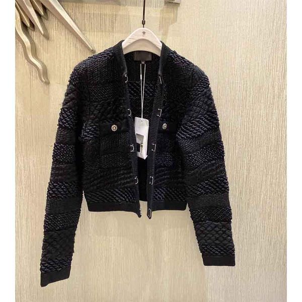 cosmicchic 2020 autumn knitted sweater jacket black cashmere cardigan women thick warm long sleeve knit weave short jacket, Black;brown
cosmicchic 2020 autumn knitted sweater jacket black cashmere cardigan women thick warm long sleeve knit weave short jacket, Black;brown
