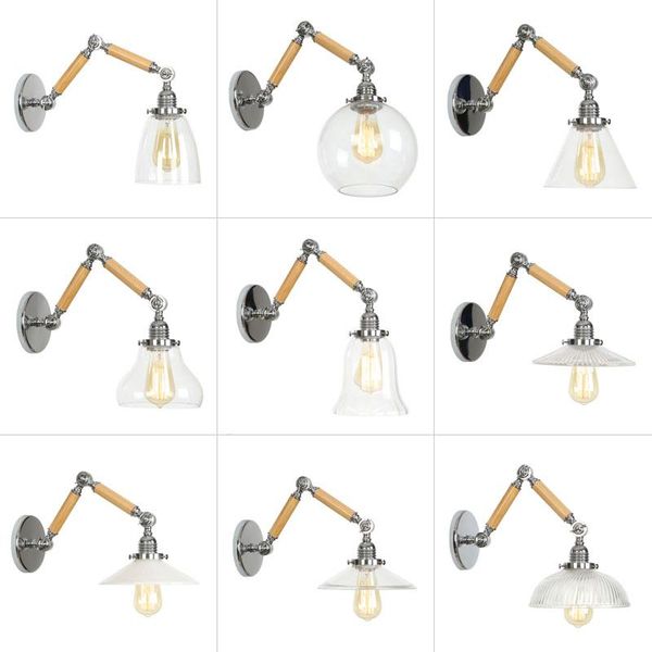 wall lamp retro industrial wrought iron e27 led adjustable wood arm for living room bedroom cafe restaurant el
wall lamp retro industrial wrought iron e27 led adjustable wood arm for living room bedroom cafe restaurant el