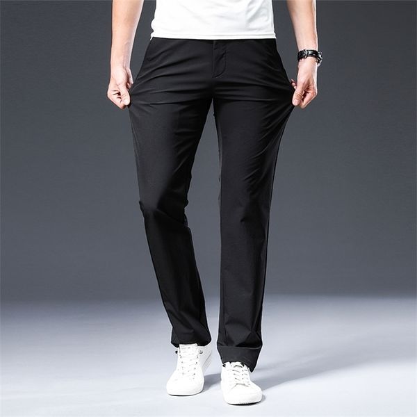 browon new arrival men's pant spring summer breathable solid color mid straight loose men trousers plus size 42 201109, Black
browon new arrival men's pant spring summer breathable solid color mid straight loose men trousers plus size 42 201109, Black