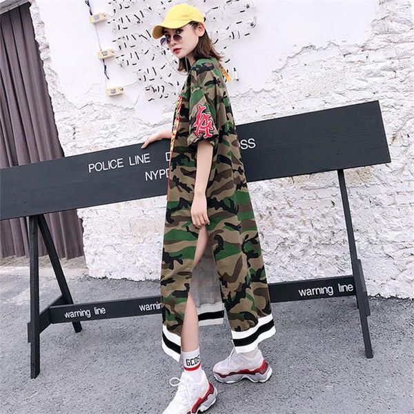 embroidery fashion 2020 camouflage short sleeve t shirt women spring summer new loose o-neck long tshirt womens streetwear1, White
embroidery fashion 2020 camouflage short sleeve t shirt women spring summer new loose o-neck long tshirt womens streetwear1, White