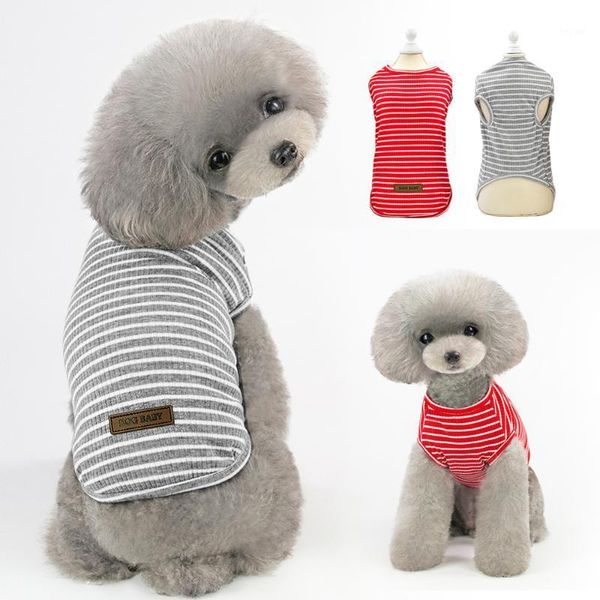 dog apparel cute clothes striped cotten puppy cat t-shirt spring pet clothing for small medium dogs cats costume1
dog apparel cute clothes striped cotten puppy cat t-shirt spring pet clothing for small medium dogs cats costume1