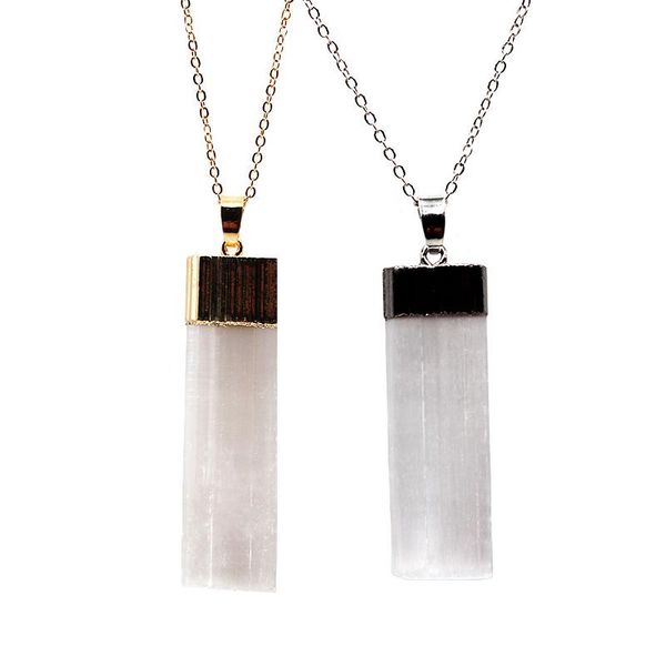 Plaster Stone Pendant Chakra Necklace Healing Crystal Jewelry for Women and Men Positive Energy and Meditation 1pcs, Silver
Plaster Stone Pendant Chakra Necklace Healing Crystal Jewelry for Women and Men Positive Energy and Meditation 1pcs, Silver